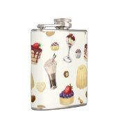 様々なデザートと甘いパターン。 フラスク (右)