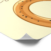 様々なペストリーとシームレスなパターン ポスター (角)