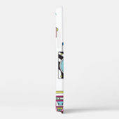 様々なヴィンテージカセットプレーヤーのセット。レトロ80 Case-Mate iPhoneケース (裏面 / 右)