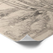 様々な古いマスターのスタイル |横長(&W) ポスター (角)