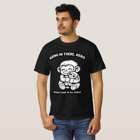 様々な姿の友達 Tシャツ (正面フル)