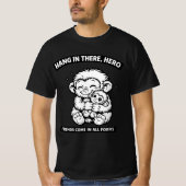 様々な姿の友達 Tシャツ (正面)