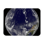 様々な熱帯嵐を示す完全な地球。 マグネット (横)