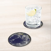 様々な熱帯嵐を示す完全な地球。 ラウンドペーパーコースター (インサイチュ)