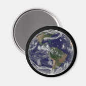 様々な熱帯雨系を示す全地球。 マグネット (正面/裏面)