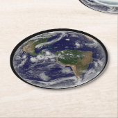 様々な熱帯雨系を示す全地球。 ラウンドペーパーコースター (アングル)