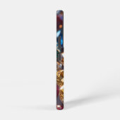 様々な色のダイヤモンド SAMSUNG GALAXYケース (右側面)