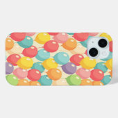 様々な色のParty風船 Case-Mate iPhoneケース (裏面 (横))