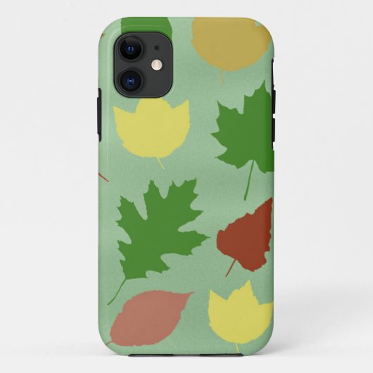 様々な葉 Case-Mate iPhoneケース (裏面)
