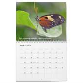 様々な蝶カレンダー カレンダー (3月 2026)