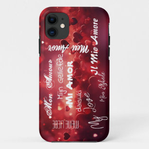 様々な言語で表記した"My Love" iPhone 11 ケース