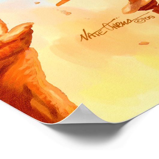 様子が見える ポスター (角)