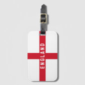 様式化されたイギリス国旗 ラゲッジタグ (正面縦)