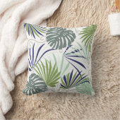 様式化されたイラストレーション人気がある植物クッション クッション (ブランケット)