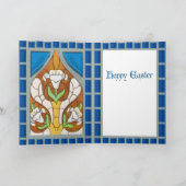 様式化されたイースターユリ(RT 02)カード カード (内部)