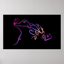 様式化されたカエル