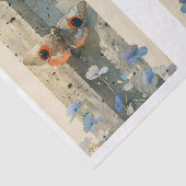 様式化されたガモダンスの花Decompage L&R 148 薄葉紙 (詳細)