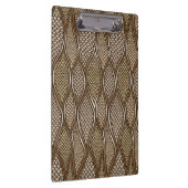 様式化されたスネークスキン クリップボード (右)