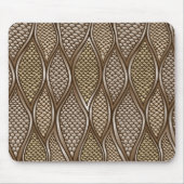 様式化されたスネークスキン マウスパッド (正面)