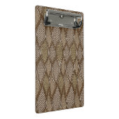 様式化されたスネークスキン ミニクリップボード (アングル)