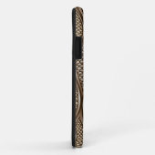 様式化されたスネークスキン Case-Mate iPhoneケース (裏面/右)