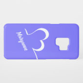 様式化されたハート名前をカスタムするとカラーフォンケース Case-Mate iPhoneケース (裏面(横))