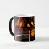 様式化されたバイオリン モーフィングマグカップ (正面左)