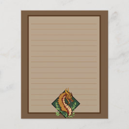 様式化されたブラウン・ドラゴン