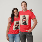 様式化されたベアTシャツ Tシャツ (ユニセックス)