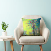 様式化されたヤシの木の装飾用クッション/クッション クッション (椅子)