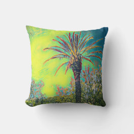 様式化されたヤシの木の装飾用クッション/クッション クッション