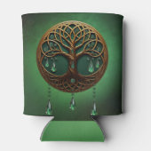 様式化された人生の木 缶クーラー (裏面)