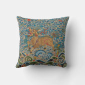 様式化された動物が付いている中国のな軍の階級のバッジ クッション (裏面)