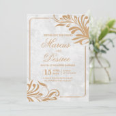 様式化された古典的要素 招待状 (スタンド正面)