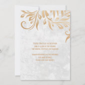 様式化された古典的要素 招待状 (裏面)