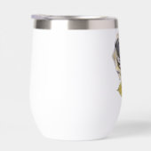 様式化された特大バラ – 黄色金ゴールド (右面)