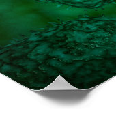 様式化された狂犬病ウイルス粒子1 ポスター (角)