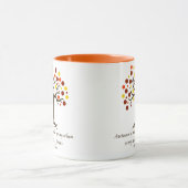 様式化された秋の木；秋は2番目の春 マグカップ (中央)