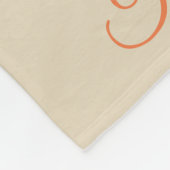 様式化された秋リーフフォトファミリーツリー フリースブランケット (角)