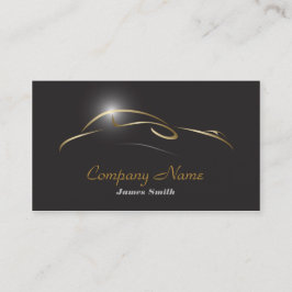 様式化された自動詳細自動EU 名刺