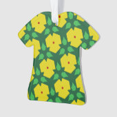 様式化された花 オーナメント (正面)