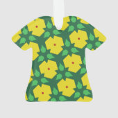 様式化された花 オーナメント (裏面)