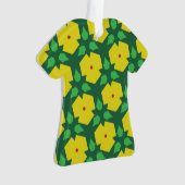 様式化された花 オーナメント (正面)