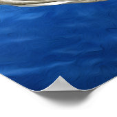 様式化された若いウミガメ ポスター (角)