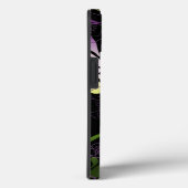 様式化された葉カラフルと黒の花 Case-Mate iPhoneケース (裏面 / 右)