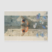 様式化された蛾の花モダン切り離し右148 薄葉紙 (正面)