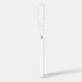 様式化された蝶の名前をカスタムする電話ケース Case-Mate iPhoneケース (裏面 / 左)