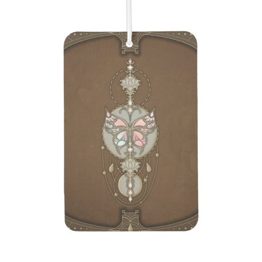 様式化された蝶 カーエアーフレッシュナー (正面)