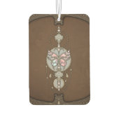 様式化された蝶 カーエアーフレッシュナー (裏面)