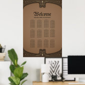 様式化された蝶 ポスター (ホームオフィス)